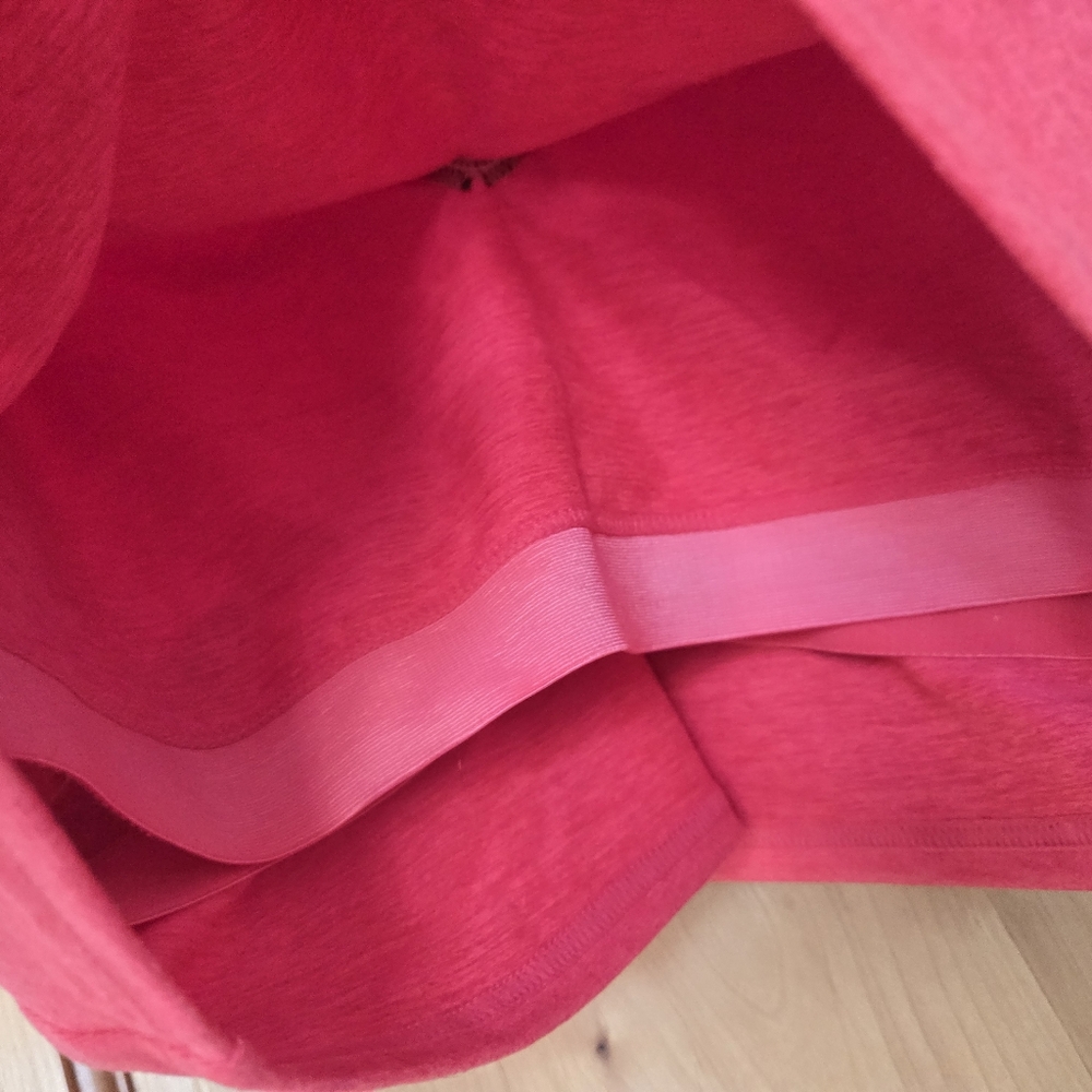 Quince Pink V Neck Racerback Shelf Sports Bra XL - Picture 4 of 4